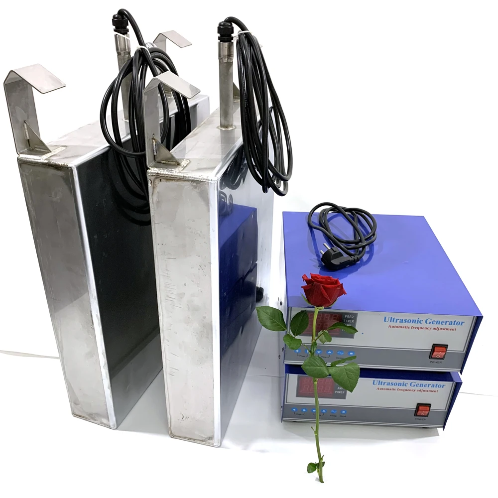 

28khz Waterproof Ultrasonic Transducer 1000w Stainless Steel Box