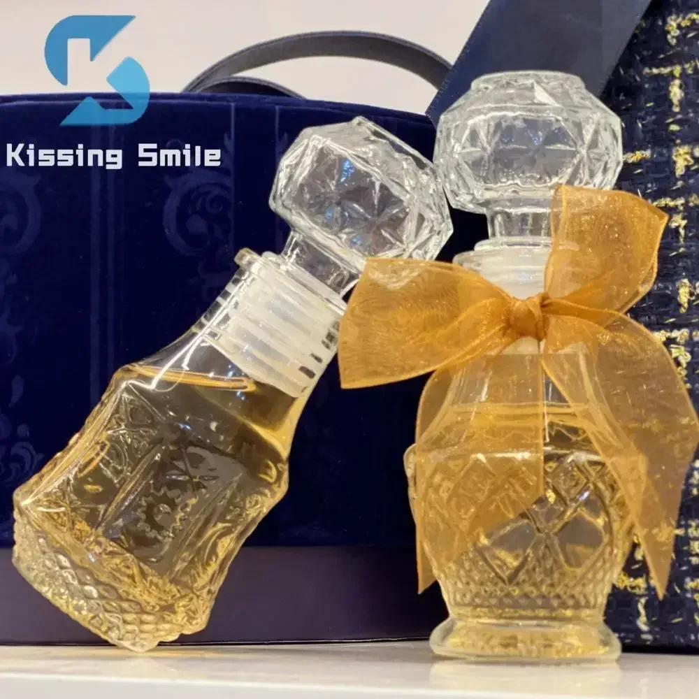Whiskey Liquor Bottle 50ml Cute Glass Dispenser Mini Alcohol Guest Gift Wedding Decanter Wine Pot Shot Jars Bar Set 5 10 15 Pcs whiskey decanter set