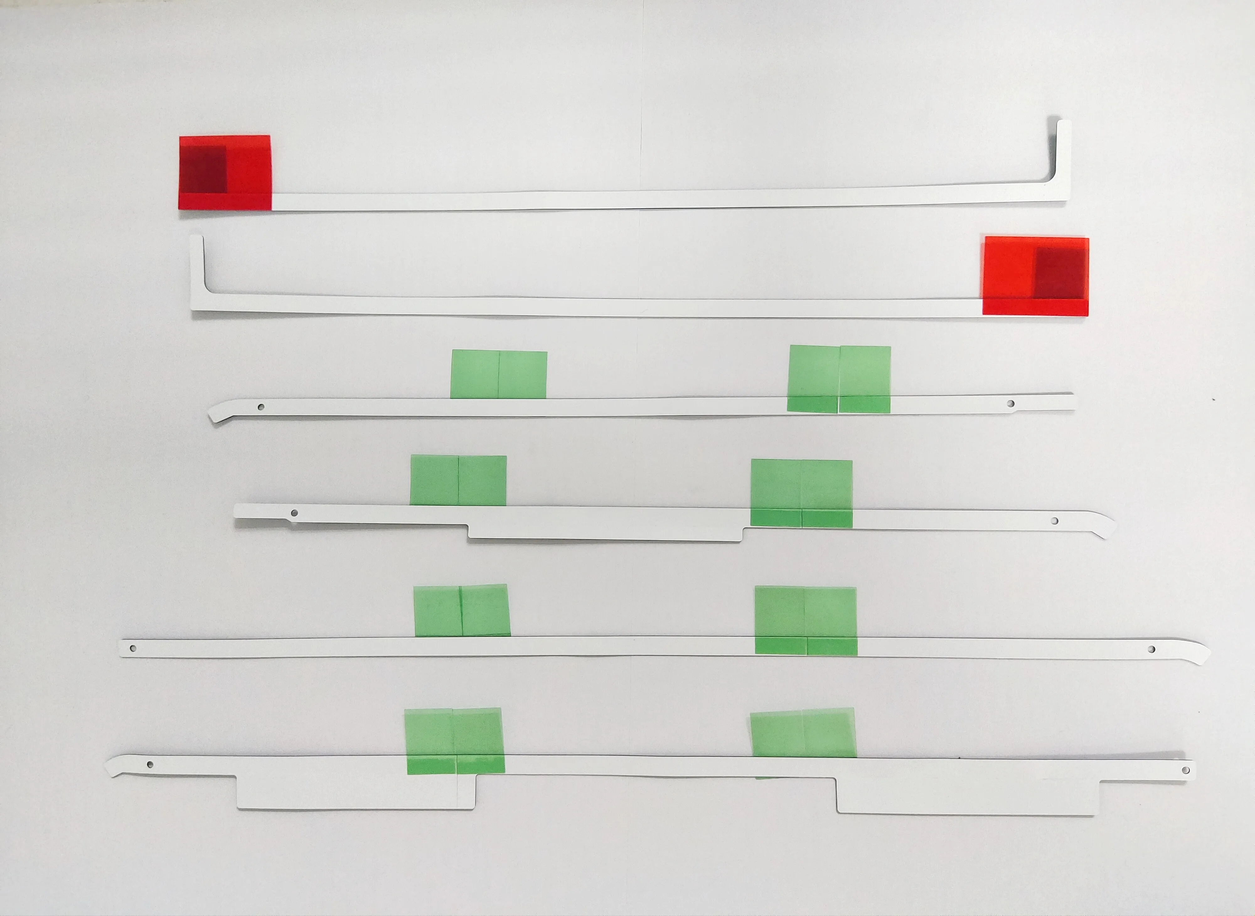 Striscia Adesiva Per Display Lcd In Materiale Originale Per Nastro Adesivo Imac A1419 A1418 21.5 "27" 2012-2017 Anni