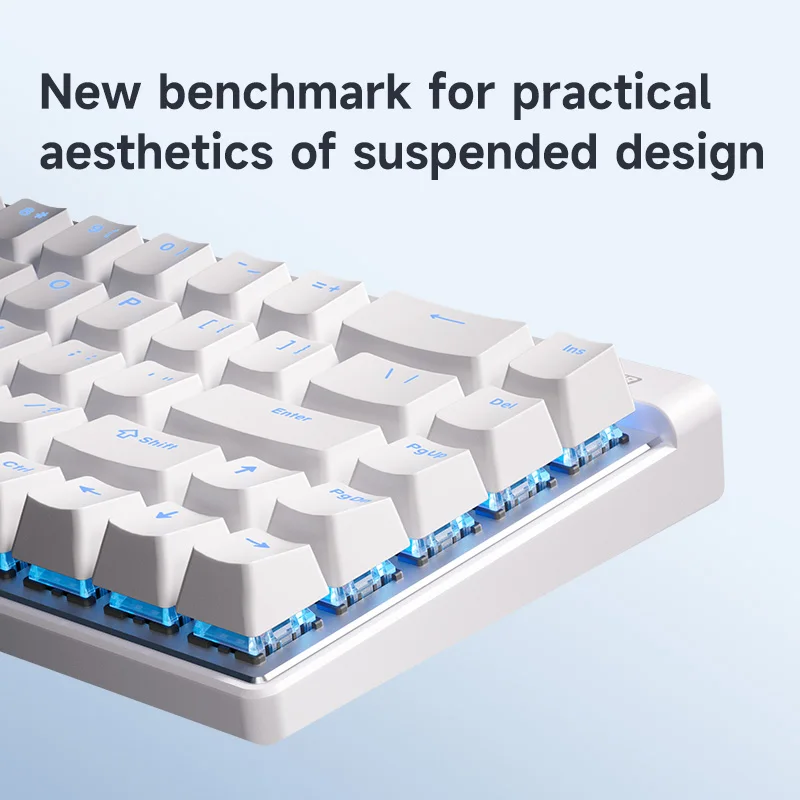 MCHOSE Ace 68 Air Magnetic Axis Mechanical Keyboard Wired Low Latency Customized HotSwap GASKET RGB 8KHz 0.1MS RT 0.01mm E-sport