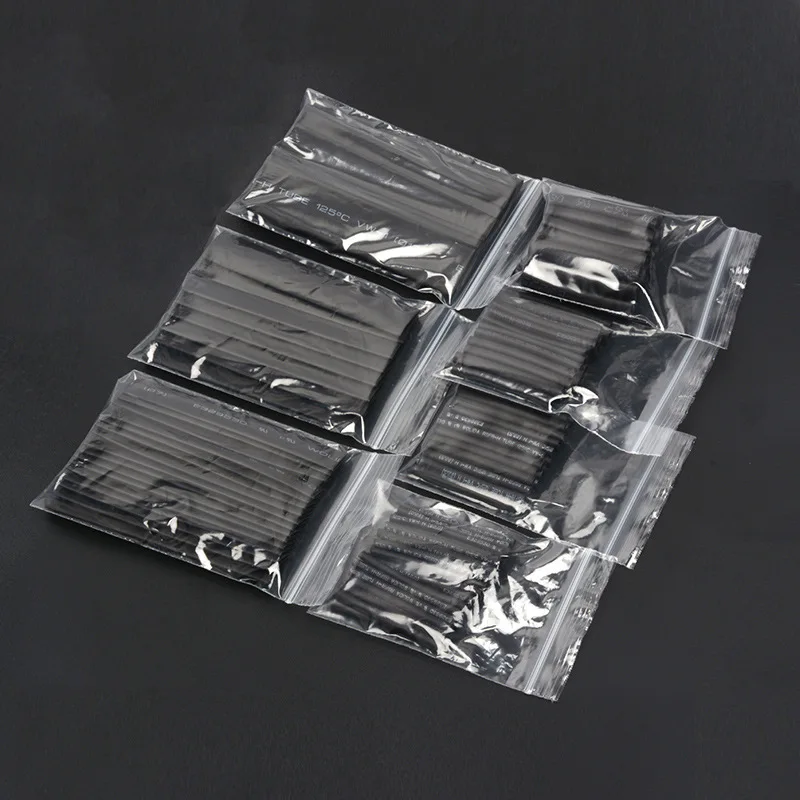 Heat Shrink Tube Kit Electrical Connection Electrical Wire Wrap Cable Waterproof Shrinkage 2:1 Heat Shrink Tubing 127 Pcs