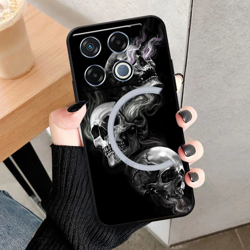 Sleek Black TPU Shockproof Phone Case - Soft Silicone Protective Back Cover