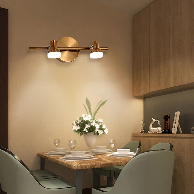 

Нордический современный зеркальный передний Фотофон для ванной комнаты, простой и роскошный Фотофон для стены, декоративные светильники для туалетного столика