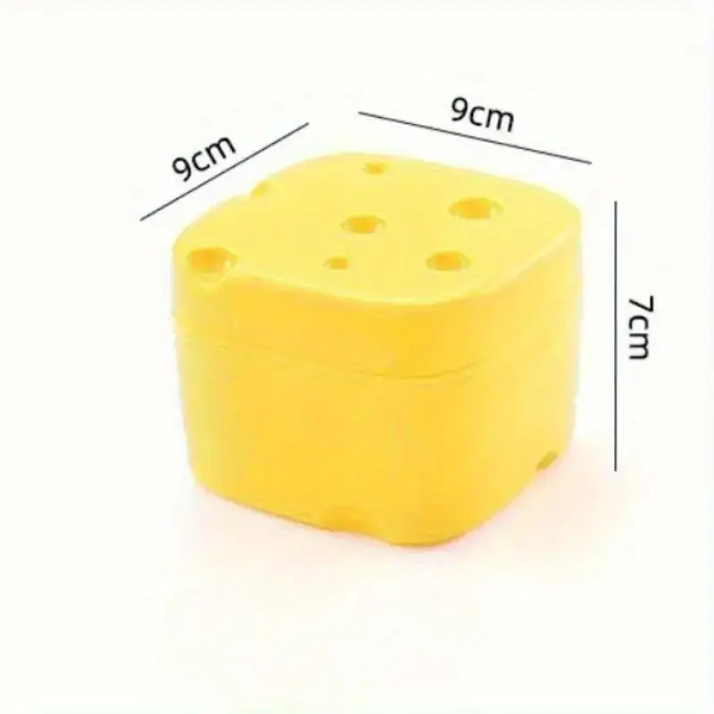 Kitchen Fresh-keeping ABS Flip Cheese Box Refrigerator Fresh-keeping BoxFood And Snack Packaging Cheese Storage Box