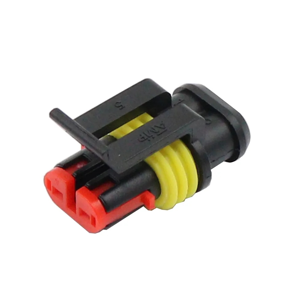 Wire Connectors 1/5/10 Kit 2 Pin Way Waterproof Electrical Wire Connector Plug