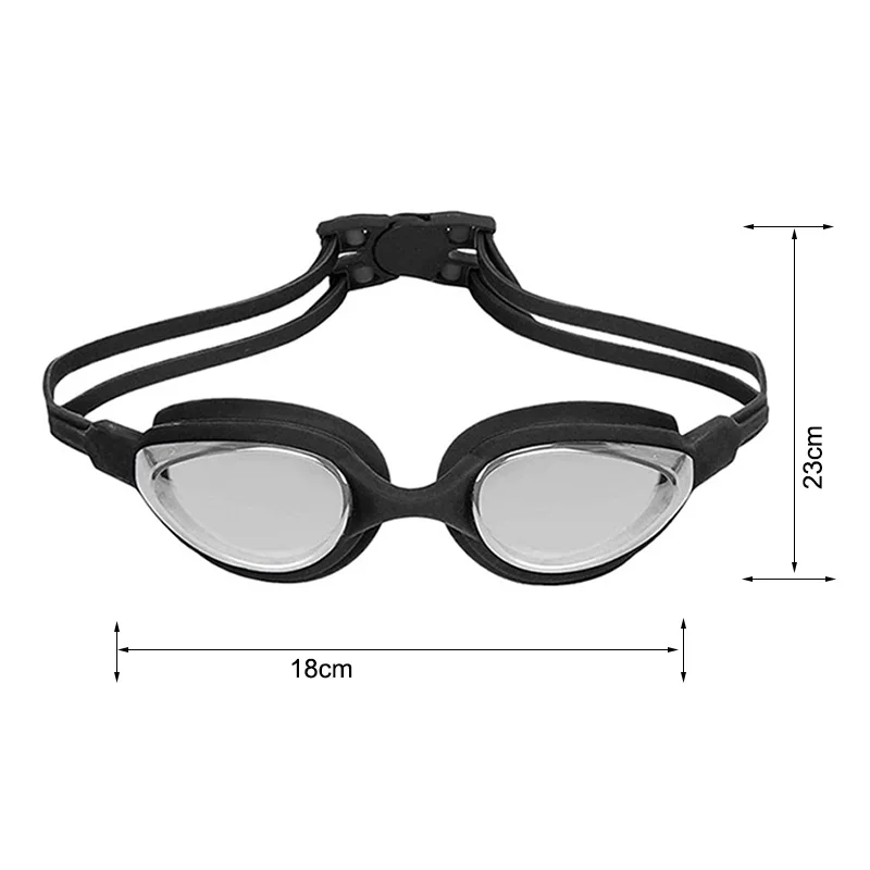 Swimming Goggles HD Anti-Fog Professional Swimming Glasses Silicone Anti-UV Adjustable Swimming Goggles Adults Unisex 3