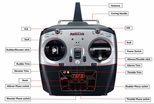 2.4G 8CH F550 RC DIY Quadcopter Unassemble Kit, IeEd Phat tuitch Rudditantirane