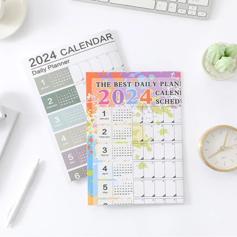 2024 Calendar Planner Sheet Large Wall Calendar Kawaii To Do List Yearly Planner Target List Schedule Organizer Office Supplies images - 6