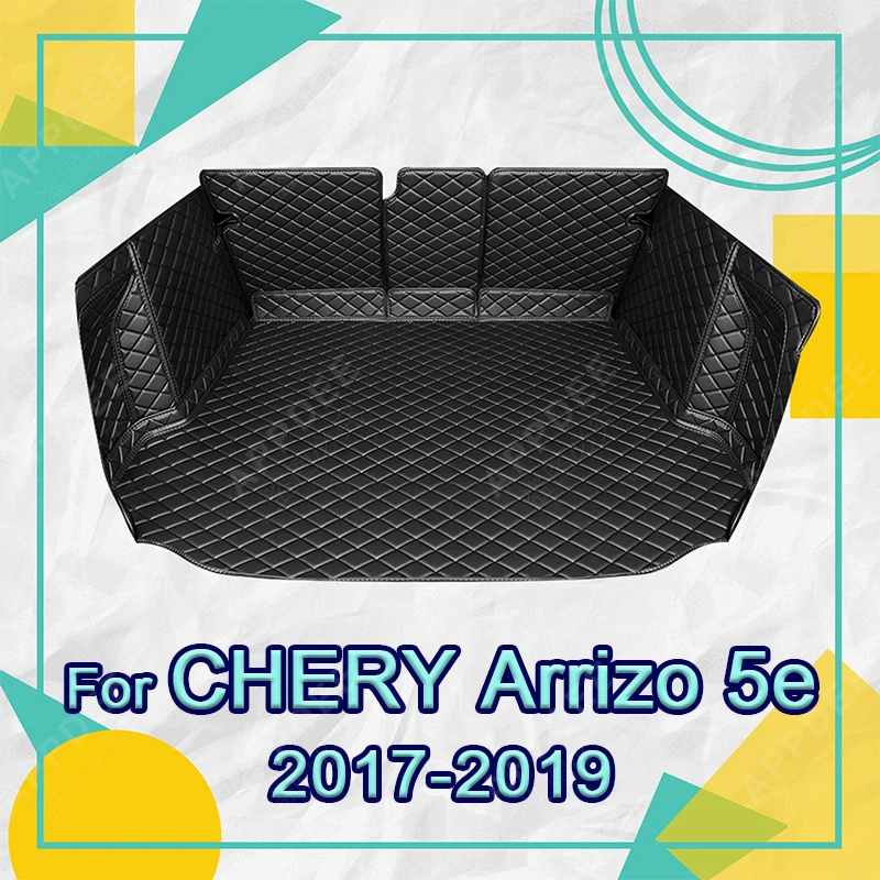 

Auto Full Coverage Trunk Mat For Chery ARRIZO 5e 2017-2019 18 Car Boot Cover Pad Cargo Liner Interior Protector Accessories