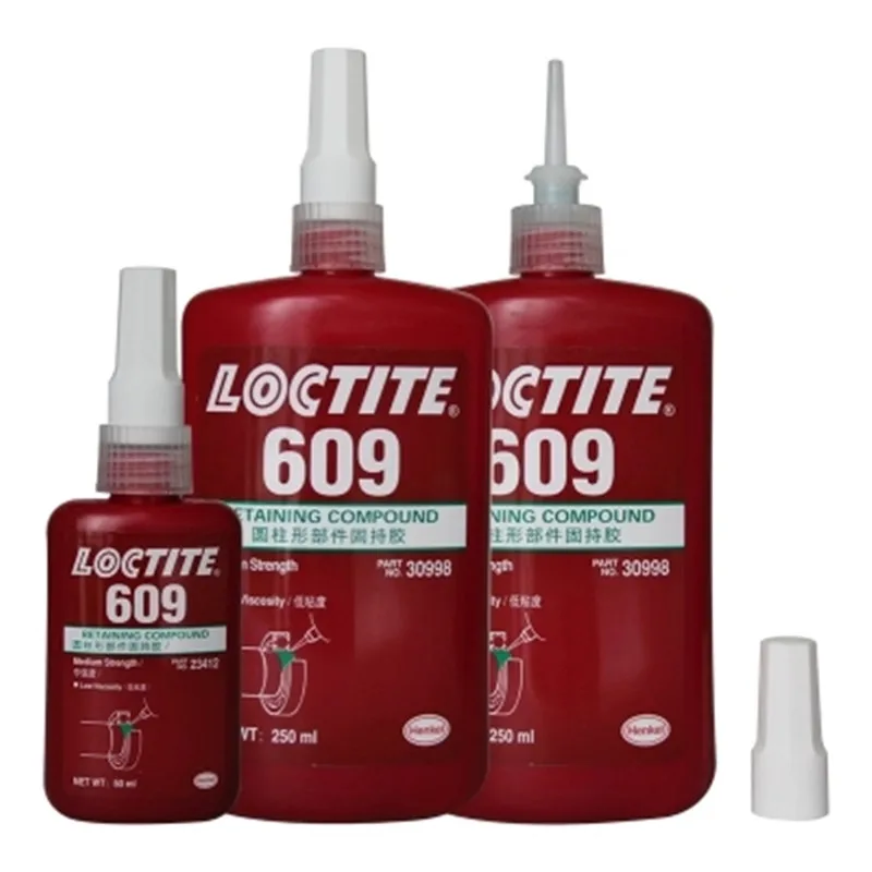 Free Shipping 2pcs 601 250ml Loctite Cylindrical Parts Holding Glue 603