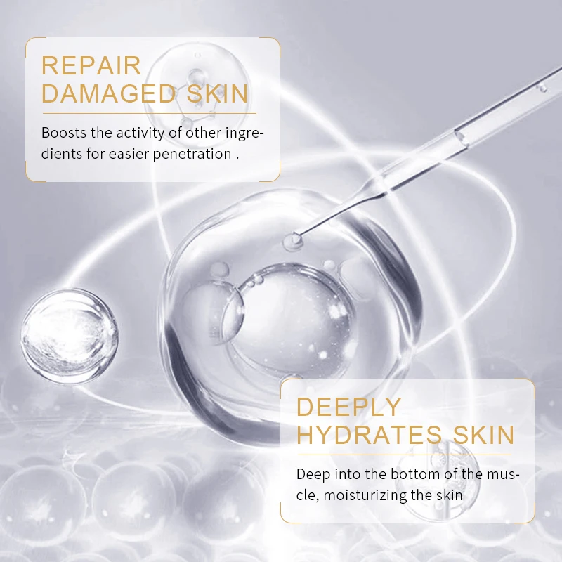 7pcs/Kit SADOER Ampoule 24K Gold  Serum for Face Moisturizing Brightening Hydrating Facial Essence