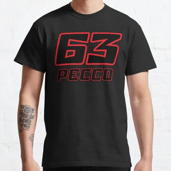 

Pecco Bagnaia 63 2022 t shirt for Buell HONDA BMW DUCATI Jawa Cagiva Husaberg