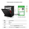 MJY independent embedded smart dishwasher 12 sets of household automatic 3