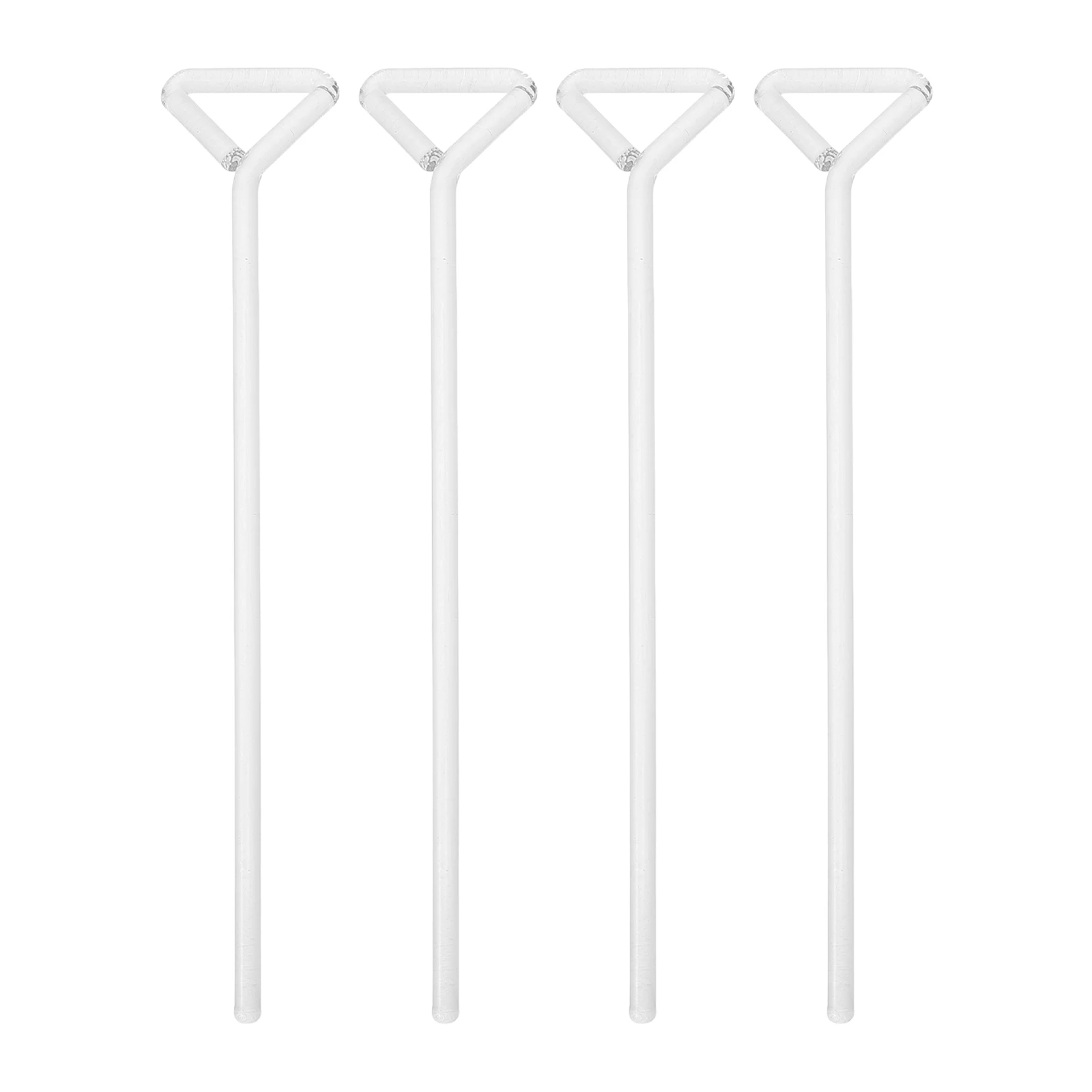 Cell Spreader Glass Cell Spreading Sticks L-shaped Coating Rod Glass Spreader 4pcs Laboratory Tools