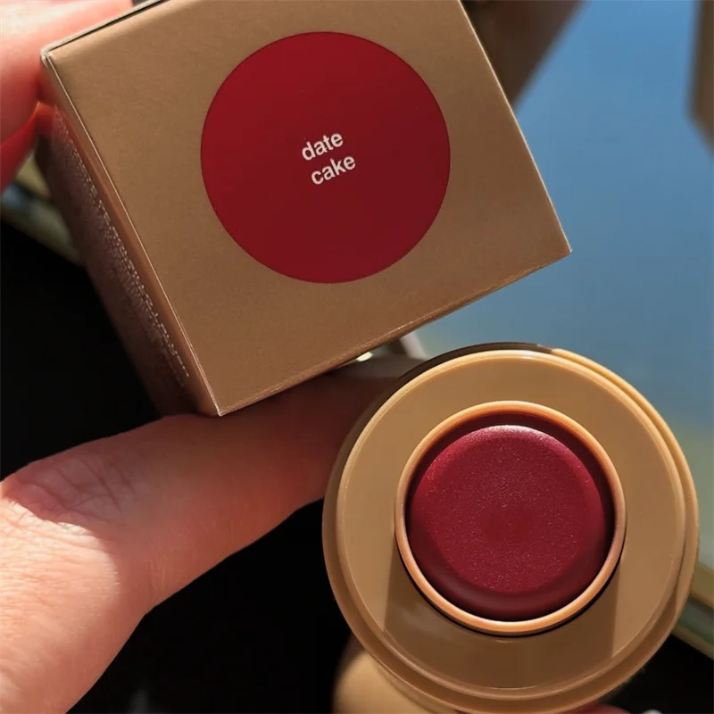 Blusher Rouge Powder Pocket Blush Lip Gloss Cheek Hydrating Stick Natural Cream Lipstick Cheek Easy Apply Color Makeup