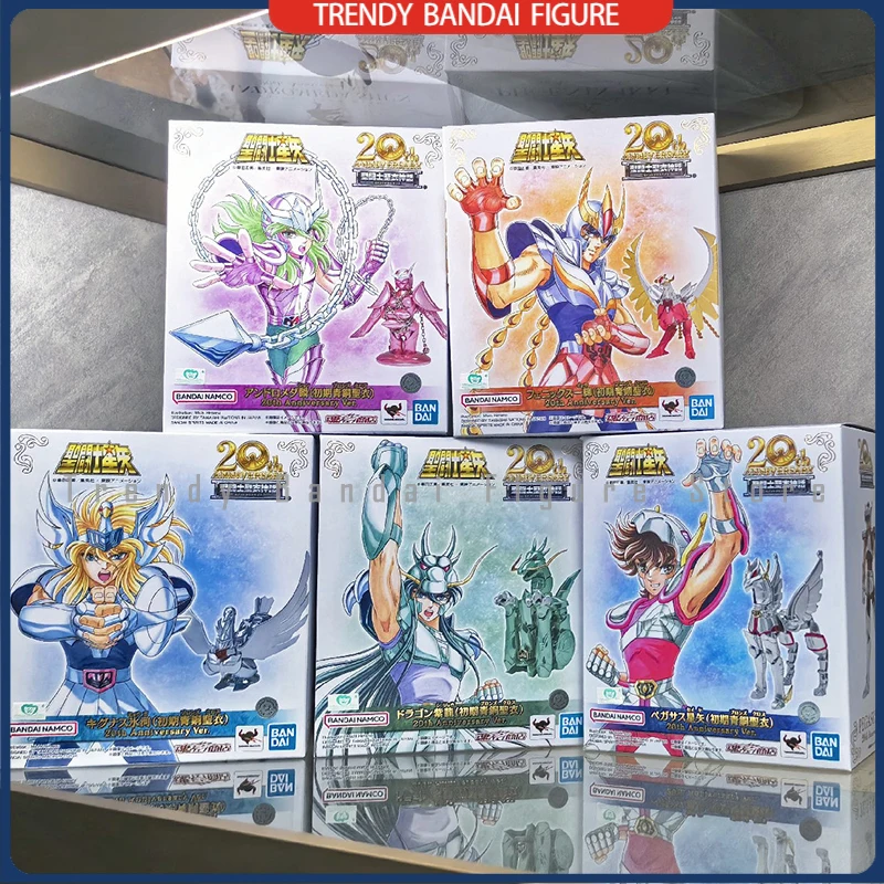 

Bandai ранняя бронзовая ткань 20th пять Ikki Shun Hyoga Shiryu Saint Seiya Миф Ткань EX "Рыцари зодиака" экшн-фигурка модель