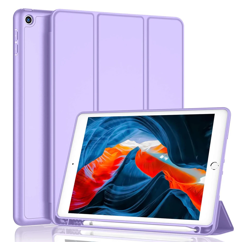 Advanced iPad Protective Case with Pencil Holder and Versatile Stand