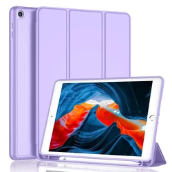 Advanced iPad Protective Case with Pencil Holder and Versatile Stand - iPad 10th Generation (Light Purple)