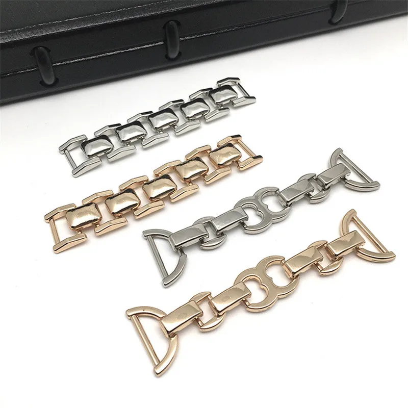 

Strap Cross Strap Extender Replacement Metal Chain with Clasp for Women Handbag Bag Shoes Cloth Pants Decoration DIY Accessories