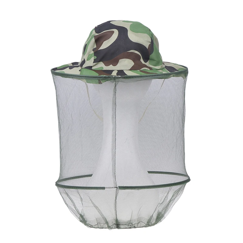 Mosquito Hat With Hidden Net Mesh Repellent Insect Bee Protection Men Women Outdoor Sunscreen Fishing Cap