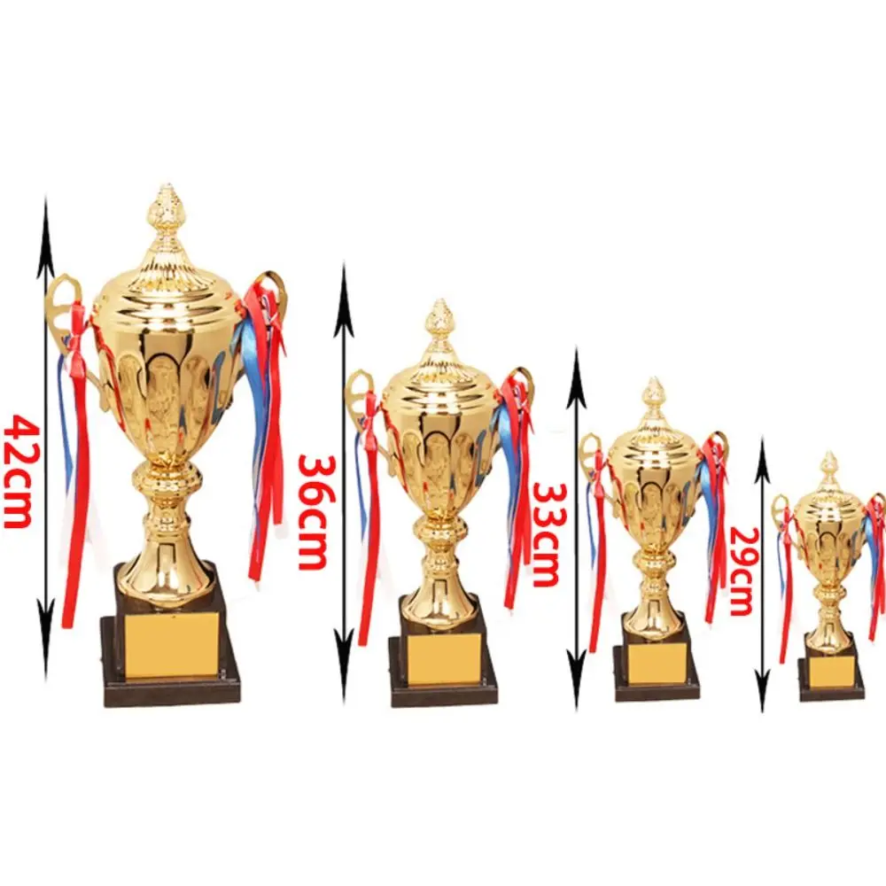 Sports Games Gold Trophy Awards Champion Metal Model Small Prize Cup with Lid School Rewarding Supply Winner Award Trophy Toy award medals,plastic trophy toys