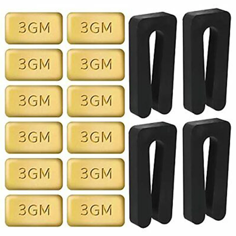 4 Sets Ceiling Fan Blade Balancing Kit Fan Balancing Kits Clamp Balance Clamp 3GM Weight Ceiling Hardware Accessories