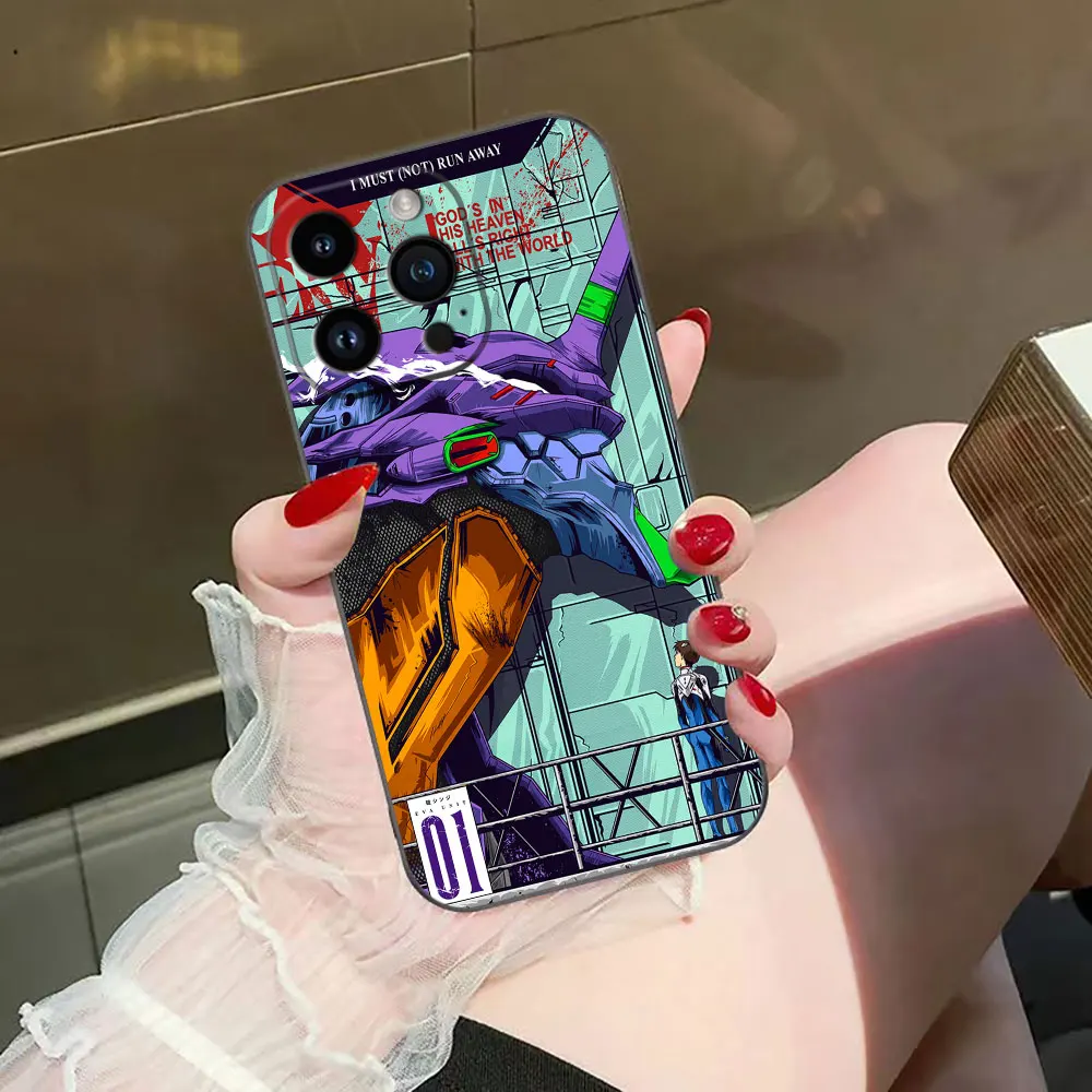 Neon Genesis Evangelion Design TPU Phone Case