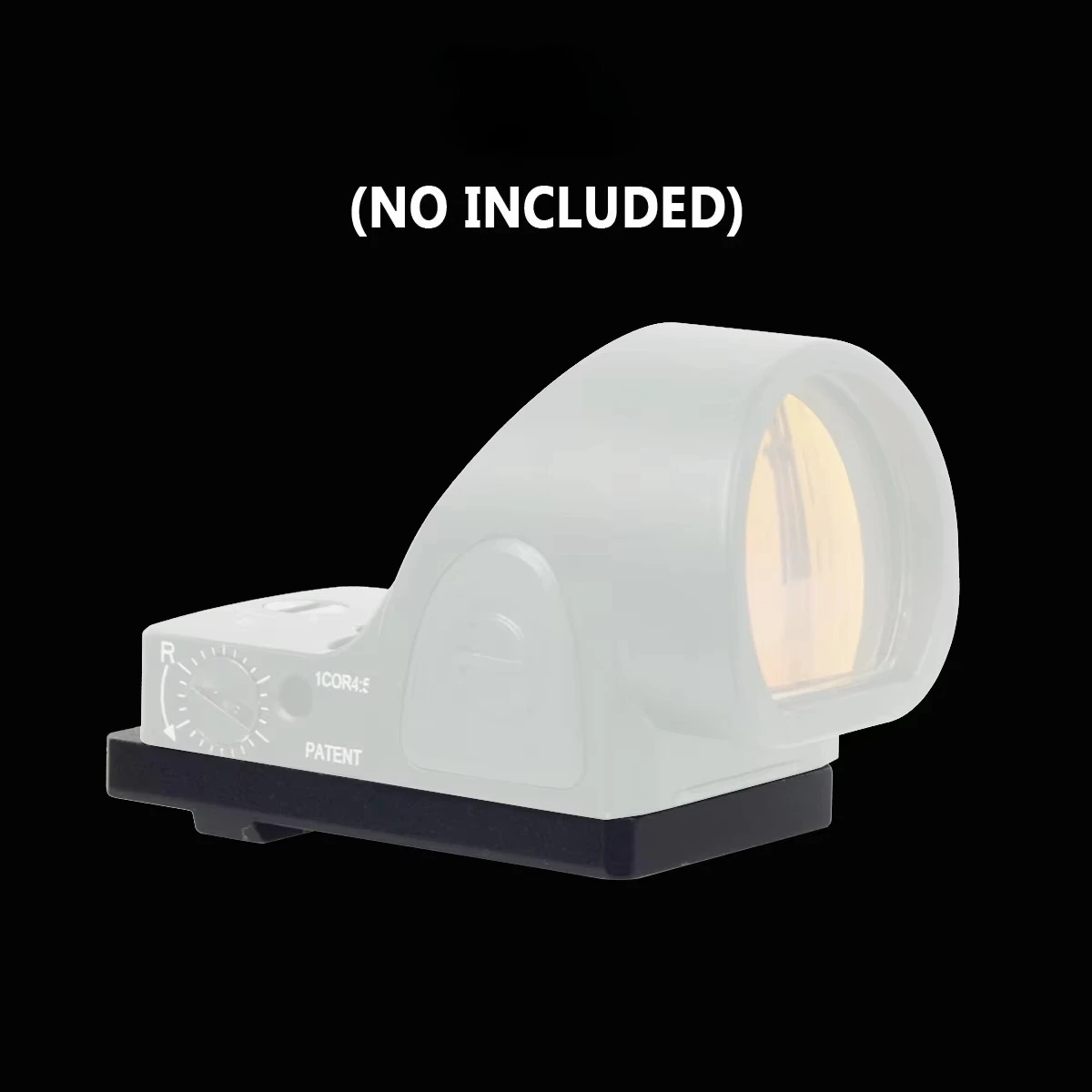 Universal Glock Mount Plate For Glock Rear Sight Scope Plate Mount Base Adapter Fit Tri RM VISM M1 M2 Red Dot Sight