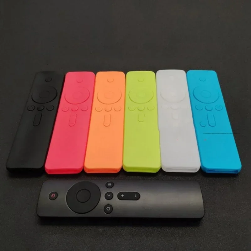 Remote Protective Covers for Xiaomi 4A4C Voice Remote Control Soft Silicone Remote Control Cases for Mi TV Box