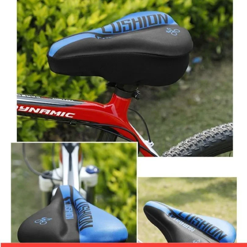Bicycle Saddle Cover Bicycle Seat Cover Bicycle Seat Cushion MTB Mountain Bicycle Silicone Cushion Road Seat Cover