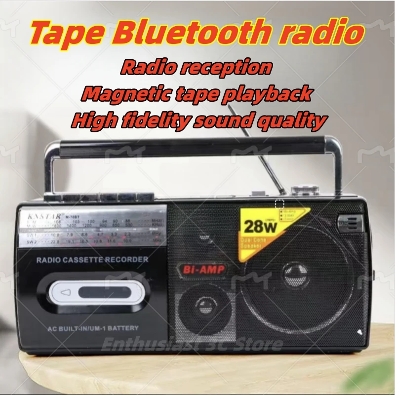 Radio Inovalley Radio-cassette USB look Rétro OLDSOUND RK10N - Radio FM Radio Inovalley Radio-cassette USB look Rétro OLDSOUND RK10N - Radio FM