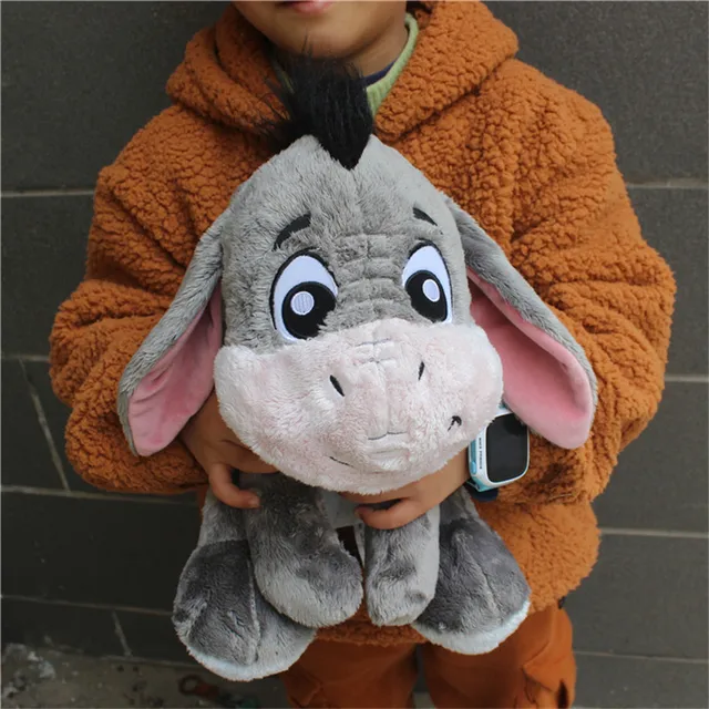 Disney Original Winnie The Pooh Eeyore 28cm Plush Toy Cartoon Cute Eeyore Plush Doll High Quality Kids Brand Toy Gift