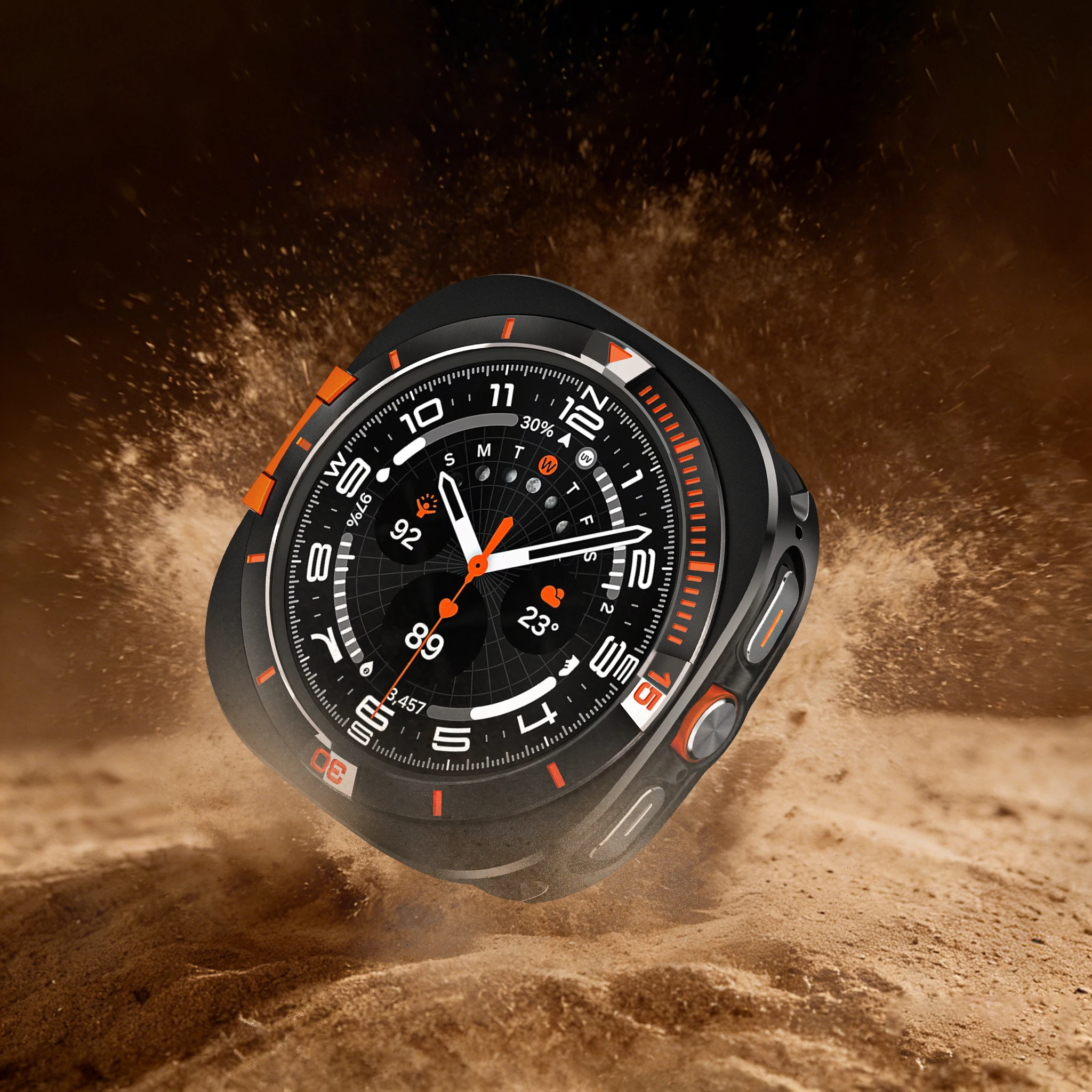 Premium Aluminium Alloy Protective Watch Case - Screen Protector Accessories for Enhanced Durability and Style