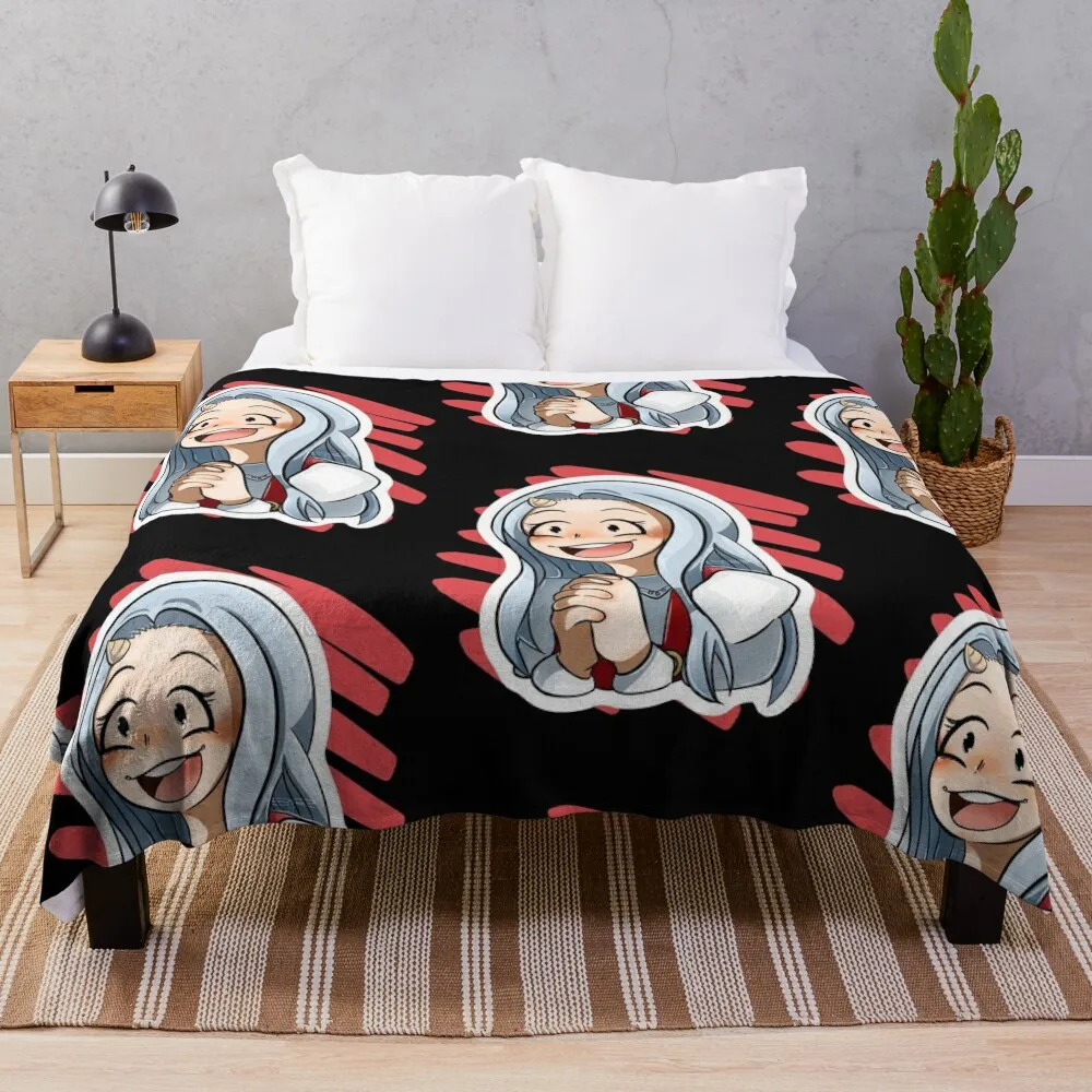 

Eri -happy- Throw Blanket For Baby Summer Beddings Decorative Sofa Blankets