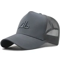 Big Head Man Baseball Caps Summer Mesh Plus Size Causal Peaked Hats 56-60cm 62-68cm Oversize XXL Snapbacks 1