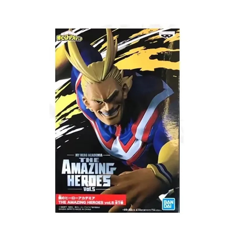 재고 오리지널 반다이 마이 히어로 아카데미아 올 마이트 애니메이션 액션 피규..