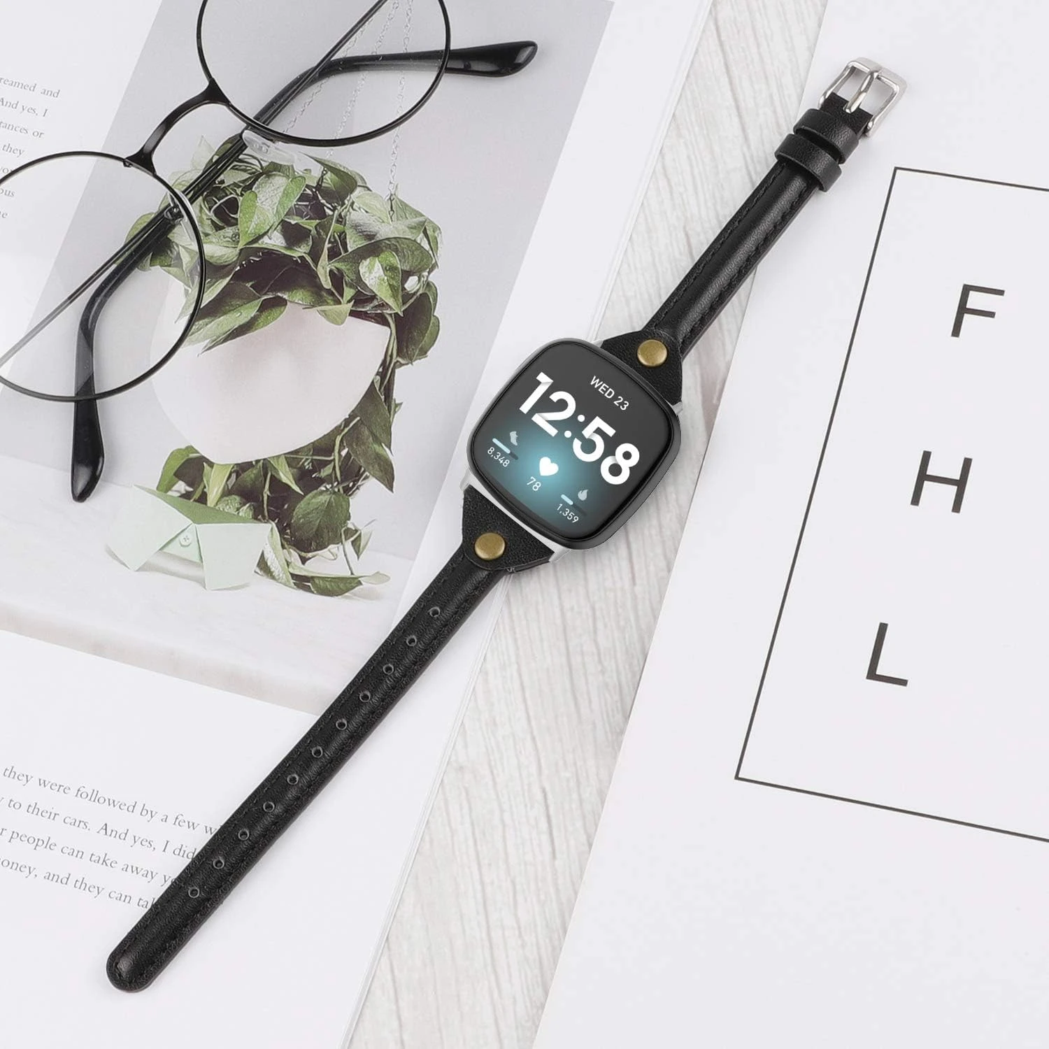 Style with a Chic and Stylish Leather Wristband. Elevate Your Look with This Sophisticated and Fashionable Leather Wristband. Sh