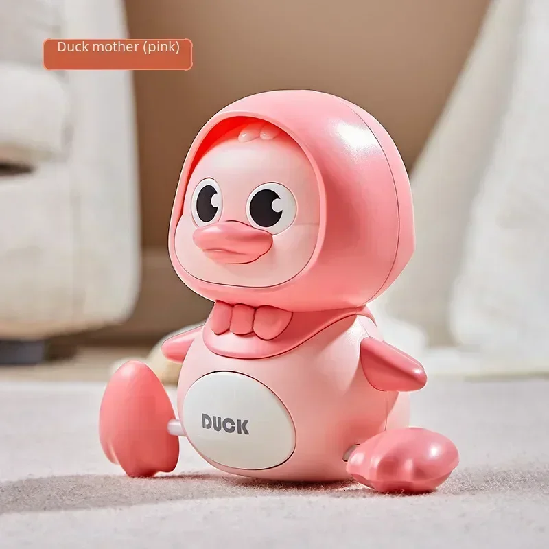 Wobbling Duck Mom Soothing Electric Crawling Magnetic Attraction Baby Practice Toy Kids Electronic Toys Electronic Pets Тамагочи 5