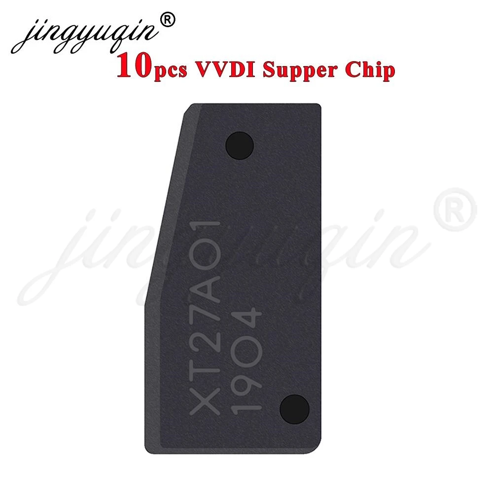 

jingyuqin 10pcs Xhorse VVDI Transponder Super Chip XT27A01 XT27A66 For ID46/40/43/4D/8C/8A/T3/47 for VVDI2 /Mini Key Tool