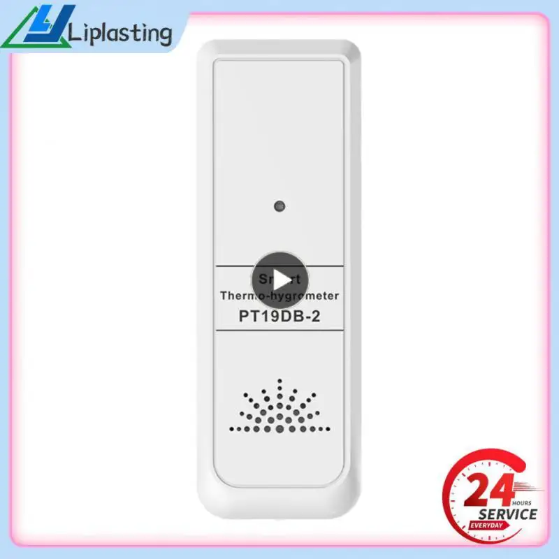 

Tuya Smart Outdoor Temperature Humidity Sensor -20℃-70℃ Detection Range Mobile App Remote Monitoring Support Bluetooth Gateway