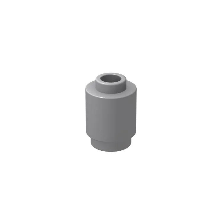 MOC 3062 Accessories 1x1 Cylindrical Brick Normal Bricks Model Building Building Block Educational Toys City Toy 20PCS assemble toy