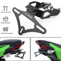 For KAWASAKI Z400 Z250 NINJA 400 250 Tail Tidy Fender Rear Support License Plate Frame Rear Card 2018 2019 2020 2021 2022