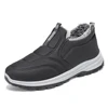 Warm Walking Shoes Lightweight Thermal Ankle Boots Non-slip Slip On Sneakers Winter Thick Fur Shoes for Travel Hiking 4