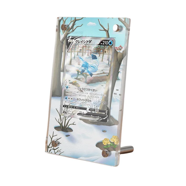 Ptcg 포켓몬 확장 그림 카드 수집가 카드 디스플레이 스탠드