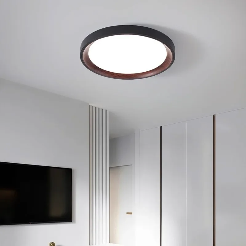 Wood-Style LED Ceiling Light 5