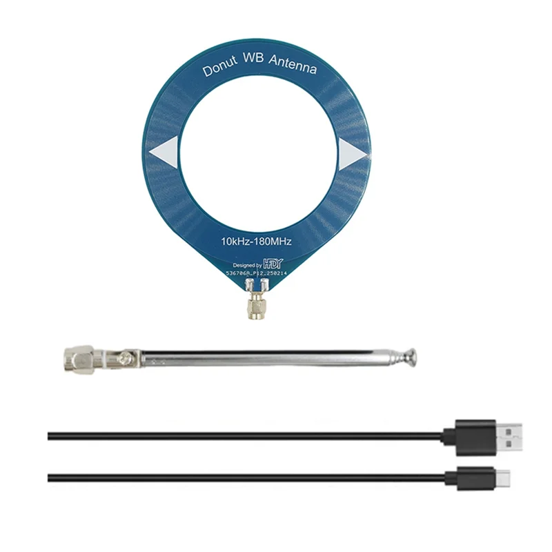 Y23A-Mini SI4732 SMA 인터페이스 미니 루프 안테나 포켓 크기 라디오 수신기 미니 라디오 LSB USB AM FM 라디오 Withantenna