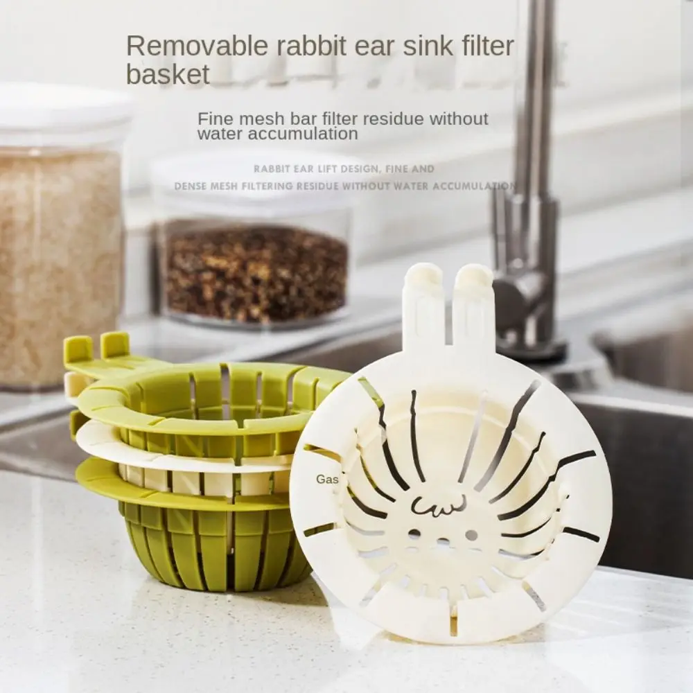 

with Handle Kitchen Sink Strainer New Anti Blocking Leftovers Strainer Floor Drain Sewer Strainer Plastic Sink Basin