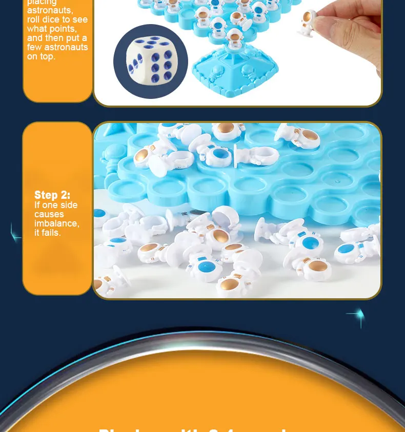 Astronaut balansboom spel voor ouder kind interactie_voghion.com