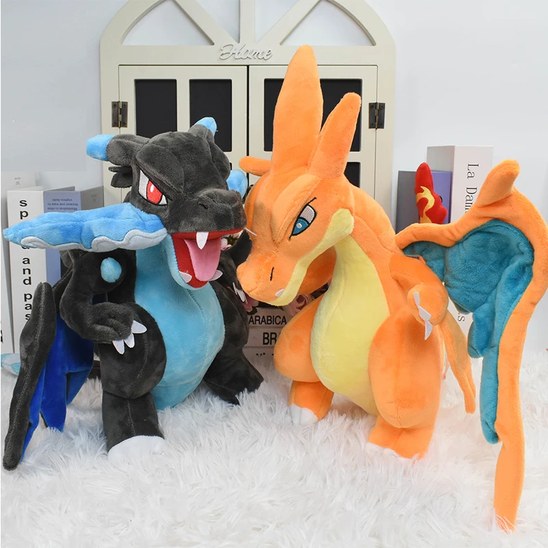 25cm Pokemon Charizard Xy Mega Evolution Plush Toy Kawaii Cartoon Anime  Movie Pokemon Short Stuffed Dolls Toy Birthday Gift - AliExpress