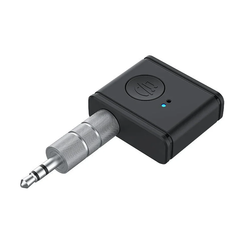 thumbnail image 1 of Transmisor y receptor Bluetooth 5.3, adaptador inalámbrico 2 en 1, adaptador de audio auxiliar de 3,5 mm para audio de automóvil, música, auriculares manos libres, 1 of 4